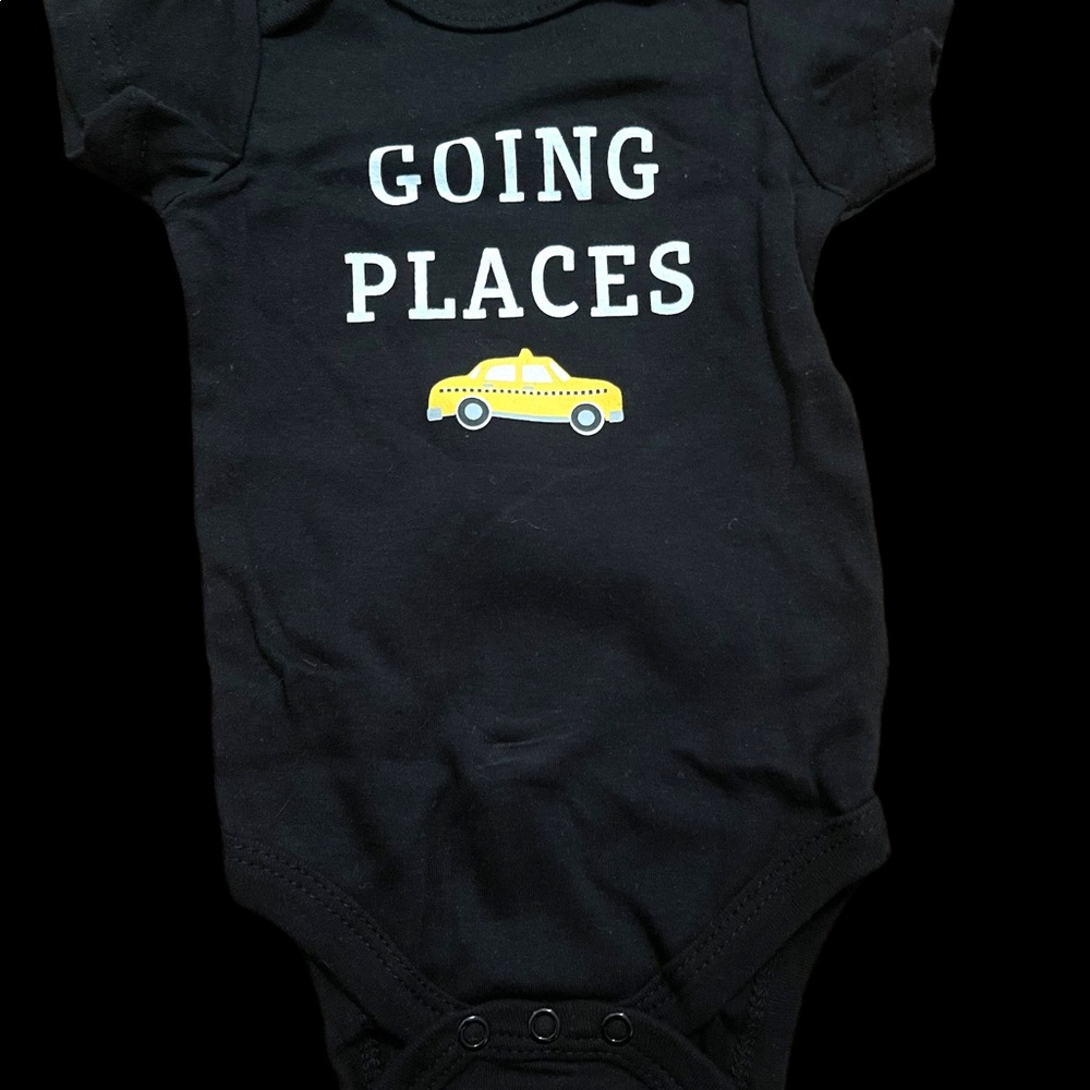 NYC taxi onesie 0-3 months
